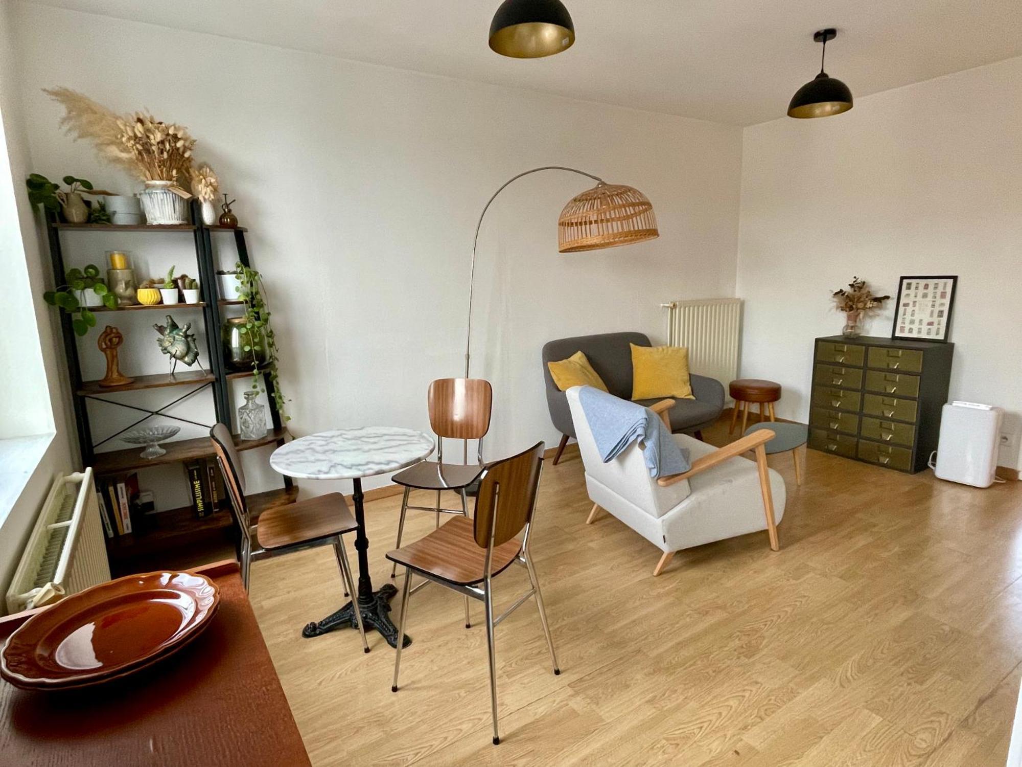 Apartmán 35M2 A La Madeleine: Salon, Cuisine & Sdb Prives La Madeleine  Exteriér fotografie